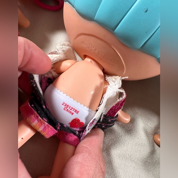 Lalaloopsy 7” Little Sister Dolls Lot Of 4 Dressed / Undressed Bundle - Picture 13 of 16